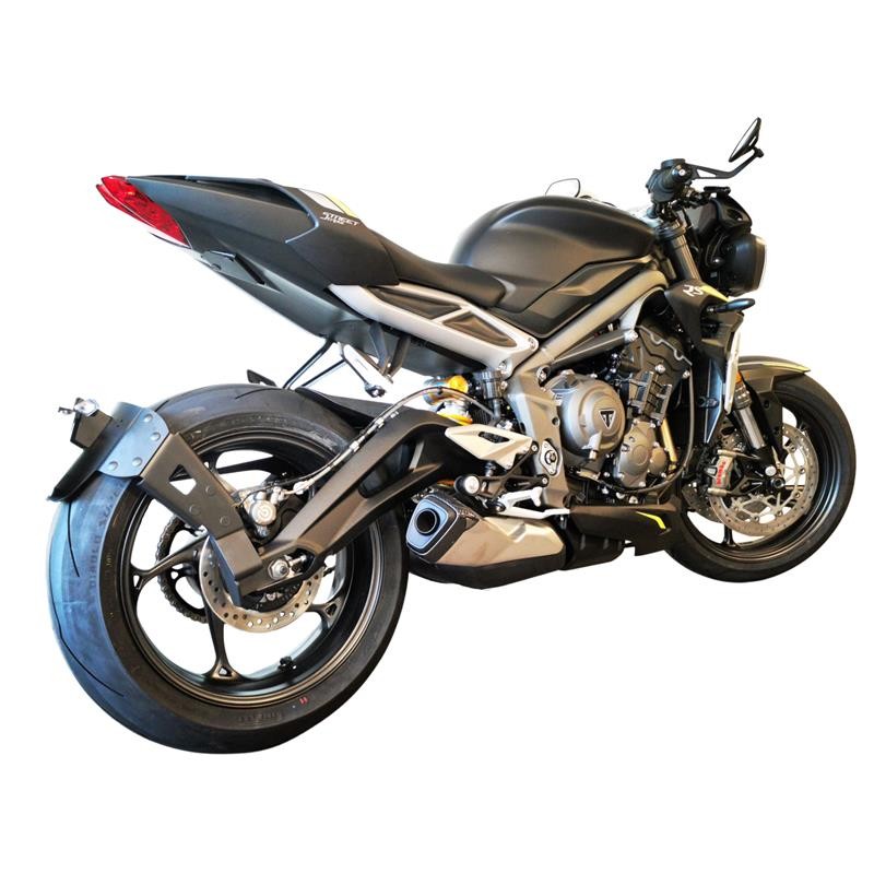 Support de plaque ras de roue Triumph Street Triple 660
